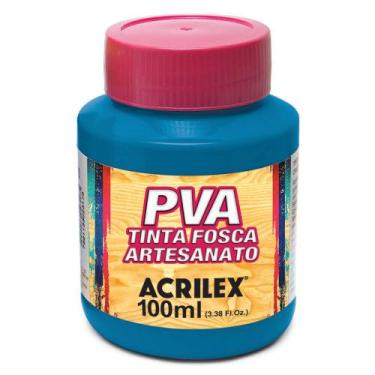 Imagem de Tinta Pva Fosca para Arte e Artesanato Acrilex 100ml - Cores Diversas,
