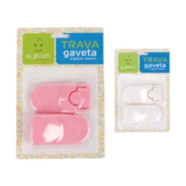 Imagem de Trava Infantil Para Gaveta 2 Pçs - IAC008 - ds, Rosa