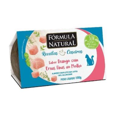Imagem de Fórmula Natural Receita Caseira Gato Frango/Ervas Finas 100G - Formula