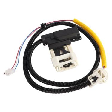 Imagem de Interruptor de trava de tampa de arruela com arnês para ajuste W11307244/W10682535/AP6832601, peça de substituição para trava de porta de máquina de lavar