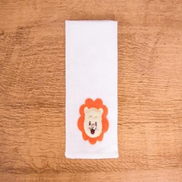 Imagem de Paninho Toalha de Boca Safari Para Bebê Masculino Aplicações Fofas 100