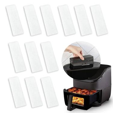 Imagem de 12 peças de filtros de substituição para fritadeira de ar instantânea Vortex Plus de 6 litros com ClearCook e OdorErase, filtros de ar apagáveis de odor de substituição para Instant Vortex Plus 6QT
