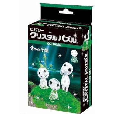 Imagem de Studio Ghibli Crystal Puzzle Kodama 33 Pieces 3D JP Clear Puzzle