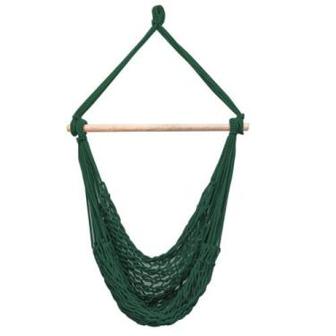 Imagem de Rede Cadeira Balanço Teto Suspensa Trançada Reforçada - Atacadão Texti