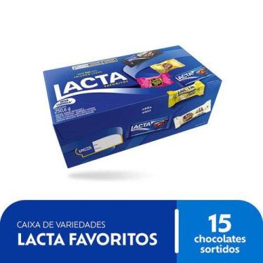 Imagem de Caixa de Bombons Favoritos LACTA 250g