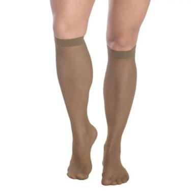 Imagem de Meia 3/4 Selene Fio 15 Feminina, Marrom, Único