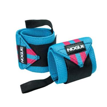 Imagem de Munhequeira par para compreensão dos pulso academia e musculação NOGUE