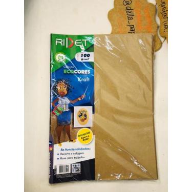 Imagem de Bloco ecocores kraft ridet a3 50 fls