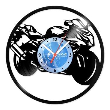Imagem de Relógio De Parede Disco Vinil Motos - Sport - VMO-016 - Modernarte