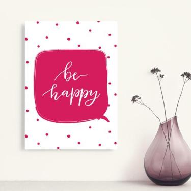Imagem de Placa Decorativa MDF Frase Felicidade 30x40 - Quartinhos