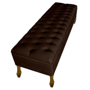 Imagem de Sapateira Recamier Iza De Decoração Para Quarto Para Cama Box Casal Qu