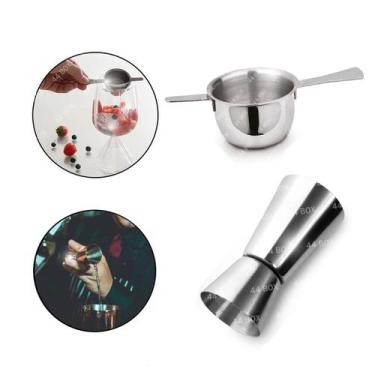 Imagem de Kit Dosador Bebidas 2 Modelos Clássicos com Abas e 2 Medidas 25/50 Ml 