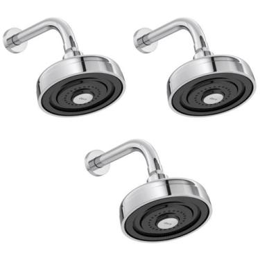 Imagem de Kit 3 Chuveiros Acqua Plus Curvo 1990 C Std Cromado - Deca - DECA META