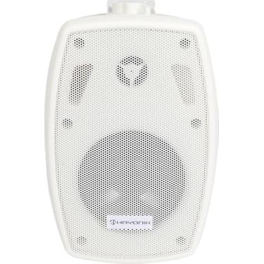 Imagem de HAYONIK, Caixa Passiva 80W, 2 Vias, Woofer 4" Celulose/Borracha, Tweeter 0,52" Mylar, Tela/Suporte Alumínio, Gabinete Polipropileno, 88dB, Freq: 90-20KHz, 40W RMS - HSP450I Branca