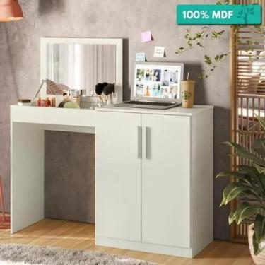 Imagem de Mesa Multiuso Dimitri - Design Moderno para Maquiagens e Acessórios - 