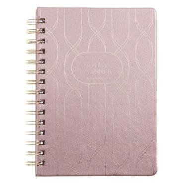 Imagem de Russell+Hazel Planner de Couro Vegano Rosa 2025, Agenda Semanal com 12 Meses (Janeiro a Dezembro de 2025), 15 x 21 cm