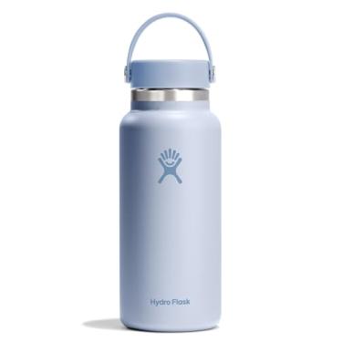 Imagem de Hydro Flask Tampa flexível de 946 ml SURF - Aço inoxidável - Termo - Garrafa - 946 milliliters - Azul - Floral - Parede dupla