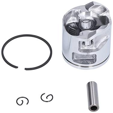 Imagem de Conjunto de Kit de Pistão de 46 Mm Com Anel, Liga de Alumínio Leve, Condutividade Térmica Aprimorada, Resistência Ao Desgaste para Motosserra 555 560 562