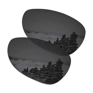 Imagem de SmartVLT Lentes de substituição pretas masculinas para óculos de sol Oakley Felon
