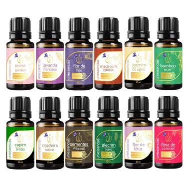 Imagem de Kit 10 Essências Sortidas 10ml para Aromatizador - Uniessencias