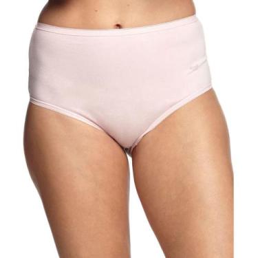 Imagem de Calça Alta Cotton Sloggi 24527 Básica, Rosa, Claro, M