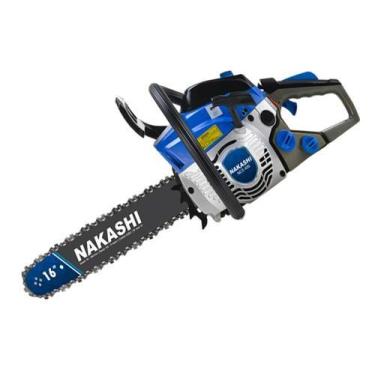 Imagem de Motosserra Profissional a Gasolina 40,1cc Nakashi sabre 16"