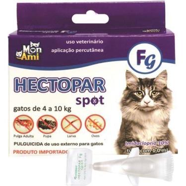 Imagem de Hectopar Spot Antipulgas Gatos Fg Acima de 4Kg - Mon Ami