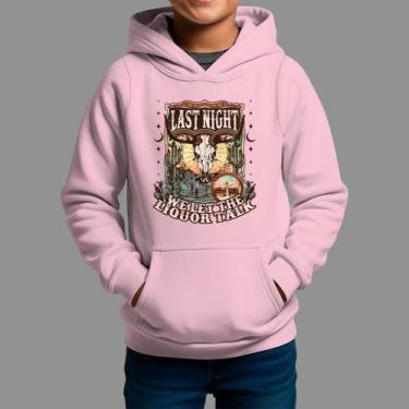 Imagem de Moletom Canguru Infantil Basico Masculino Moda De Country confortável 