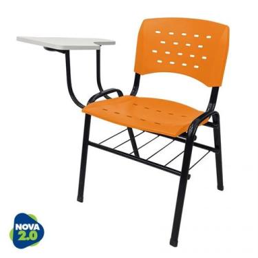 Imagem de Cadeira universitária lg flex várias cores - LG FLEX CADEIRAS, LARANJA