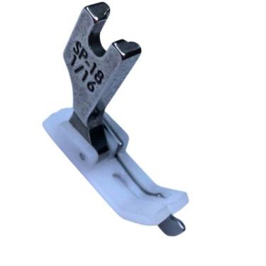 Imagem de Pé Calcador Pesponto Teflon Lado Direito C. Guia Reta Industrial 2mm -