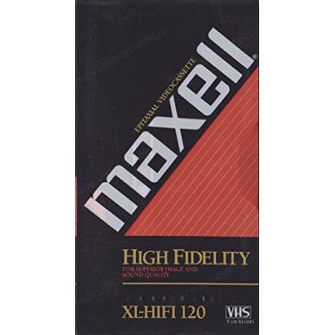 Imagem de MAXELL Fita T-120XLHF HiFi VHS (pacote com 1)