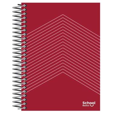 Imagem de Caderno Universitário 1 Matéria School Basics - Confetti