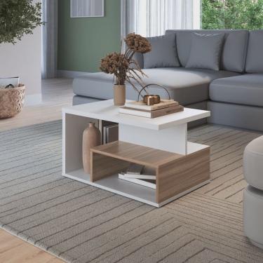 Imagem de Mesa de Centro Retangular com Nicho