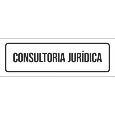 Imagem de Placa De Sinalização Setor - Consultoria Jurídica-23X9