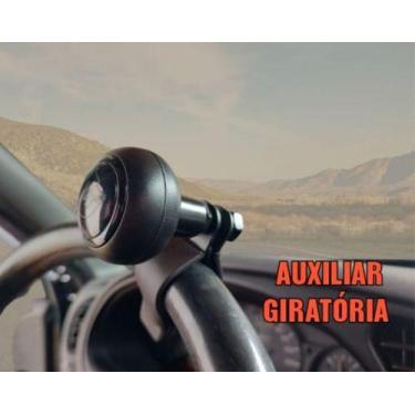 Imagem de Manopla De Volante Pomo Giratório Isenção Pcd Manobra Baliza - TOP - M