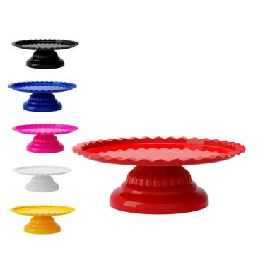 Imagem de Boleira Slim 18Cm Alegra para Bolo e Doces Festa Decoração - Produfest