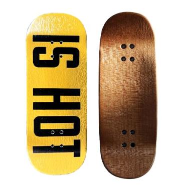 Imagem de NOAHWOOD Deck feito à mão 97,5 x 35 mm 5 camadas coloridas Maple Pro côncavo design criativo mini skate (quente)