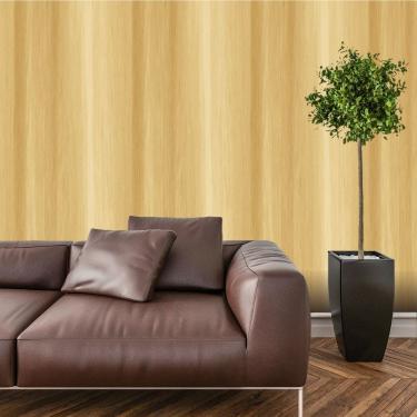 Imagem de Papel De Parede Adesivo Madeira Lavável Cozinha 3 metros