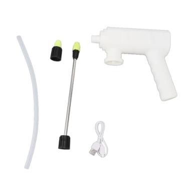 Imagem de Pulverizador de planta elétrica Qanyegn bico, varinha de spray elétrica, cabeça de rega automática recarregável USB, com barra de spray para o jardim da casa (B)