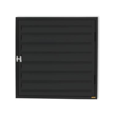 Imagem de Abrigo D'água/gásplus 1 Folha Com Ventilação 60x60cm Brimak Preto