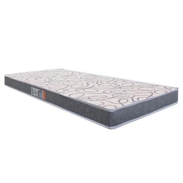 Imagem de Colchão De Solteiro Hellen Pro Confort Espuma D23 12x88x188 Cm Cinza Com Branco