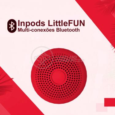 Imagem de Mini Caixa De Som Wireless Speaker Potente BT Vermelho