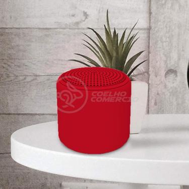 Imagem de Mini Caixa De Som Wireless Speaker Potente BT Vermelho