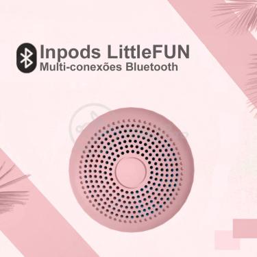 Imagem de Mini Caixa De Som Wireless Speaker Potente Bluetooth Rosa