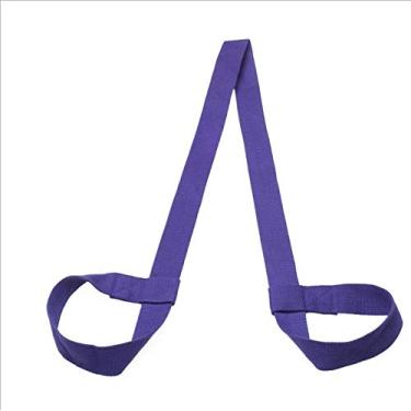 Imagem de Tira de Tapete de Exercício Banda de Alongamento de Algodão Elástico Ajustável Carregando Estilingue para Fitness Yoga Pilates de Fitness Tapetes Grandes (d)