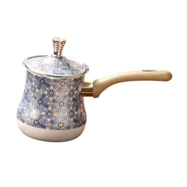 Imagem de Ｂｅｓｇａ Cafeteira, cafeteira, fácil de limpar, com bico antitransbordamento para fogões a gás, panela de derretimento de chocolate, aquecedor de, 550 Ml