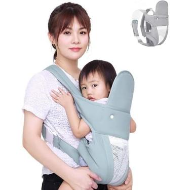 Imagem de Canguru Para Bebê Ergonômico Versátil e Prático Suporta até 18kg Distribuição Exclusiva Casa Buritis
