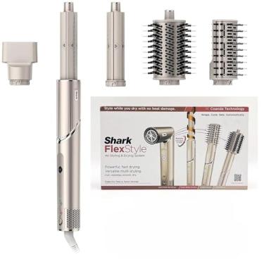 Imagem de Secador de Cabelo Escova Modelador Shark FlexStyle Air Styling para Cabelos Lisos e Ondulados (110v)