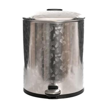 Imagem de Lixeira Com Pedal Tiles Em Inox 5 Litros - Durabilidade E Estilo Para Ambientes Modernos - Ideal Para Banheiros, Escritórios E Cozinhas - Wincy - IXA02050
