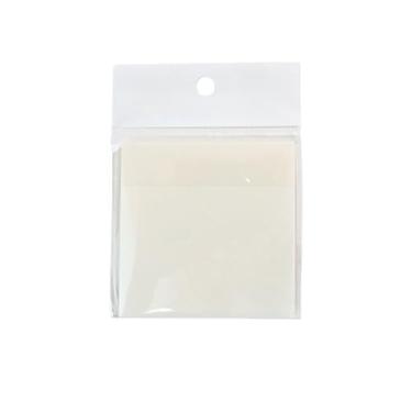 Imagem de Conjunto de 3 Post-Its 50 Unidades Notas Adesivas Transparentes(1 KIT com 50 folhas)